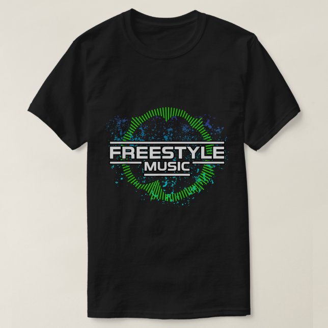 Freestyle Music Dance Electro T-Shirt (Design vorne)
