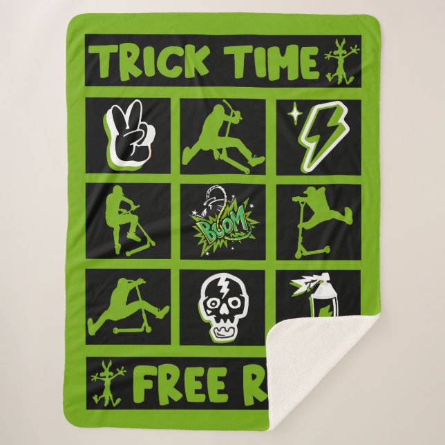 Freestyle-Roller Sherpadecke (Vorderseite)