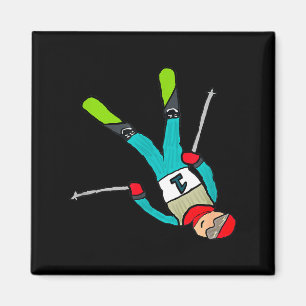 Freestyle-Skiing Magnet