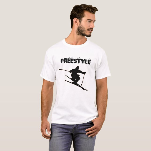 Freestyle Skiing Shirt (Vorne ganz)