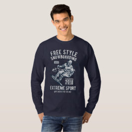 Freestyle Snowboarding 2018 Extreme Sports T-Shirt