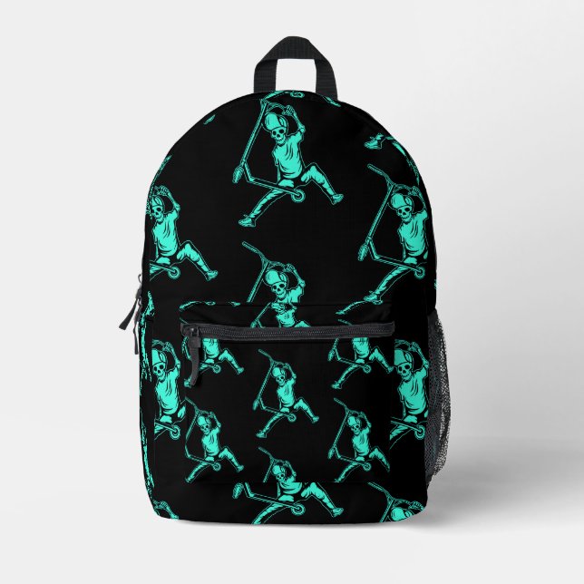 Freestyle-Trick-Scooter Bedruckter Rucksack (Vorderseite)