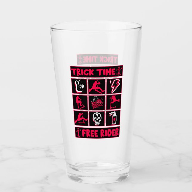 Freestyle Trick Scooter Glas (Vorderseite)