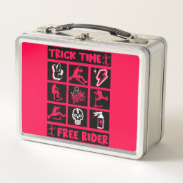 Freestyle Trick Scooter Metall Brotdose