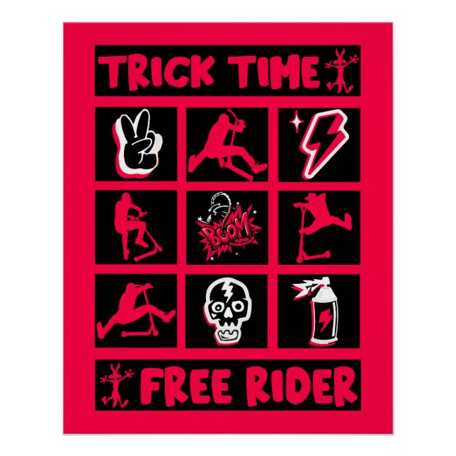 Freestyle Trick Scooter Poster (Vorderseite)