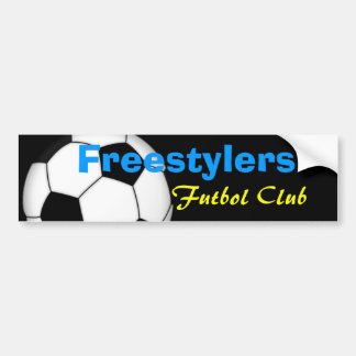 Freestylers futbol Verein Autoaufkleber