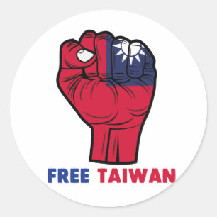 #freetaiwan Free Taiwan Sticker