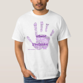Freethinker/atheistisches HandShirt T-Shirt