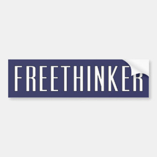 Freethinker Autoaufkleber