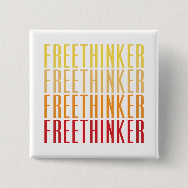 Freethinker Button (Vorderseite)
