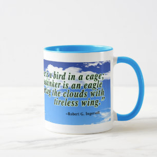 Freethinkerzitat Tasse