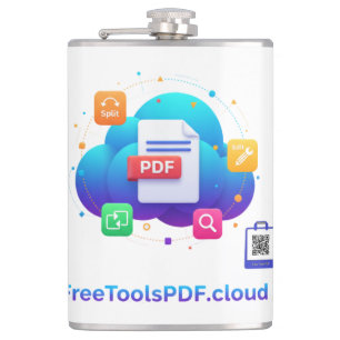 FreeToolsPDF – Digitale Power auf deinem Shirt! Flachmann