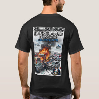Freeway-Pile-Up-T-Shirt-Design T-Shirt