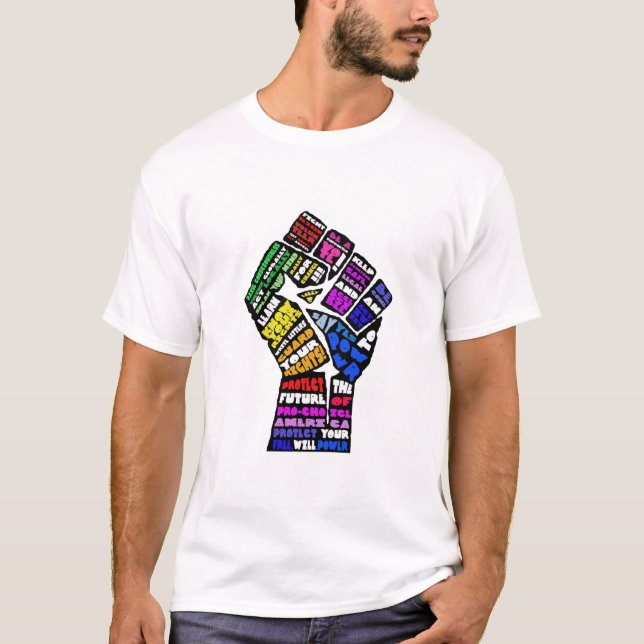 freewillpower: der T - Shirt der gewinnenden (Vorderseite)