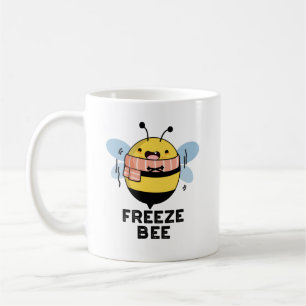 Freeze Bee Funny Insect Bug Pub Kaffeetasse