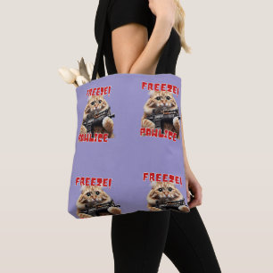 Freeze! Pawlice Funny Geschenk für Katzen Liebhabe