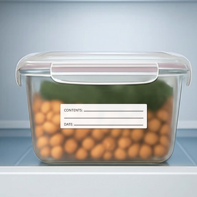 Freezer-Labels für benutzerdefinierte Datums- und  Aufkleber (Von Creator hochgeladen)