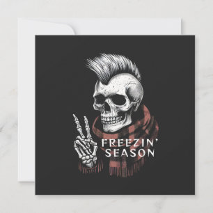Freezin' Saison Feiertagskarte