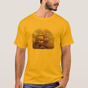 Fregatte"alter Ironsides" USS-Konstitution T-Shirt