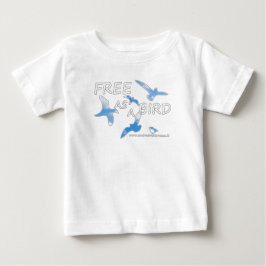 Frei als Vogel Baby T-shirt