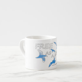 Frei als Vogel Espressotasse