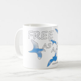Frei als Vogel Kaffeetasse