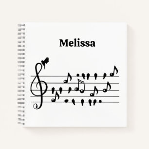 Frei als Vogel, Singvögel Schauspiel als musikalis Notizbuch