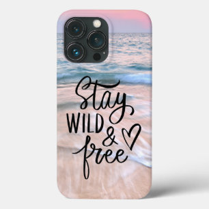 frei bleibe   Zitat zur Beach-Fotografie Case-Mate iPhone Hülle
