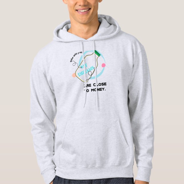 Frei meine Träume Hoodie (Vorderseite)