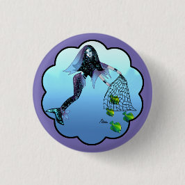 Frei Mermaid Button