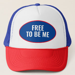 Frei mich Trucker Hat zu sein Truckerkappe