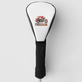 Frei-Motorrad-Flammen Golf Headcover