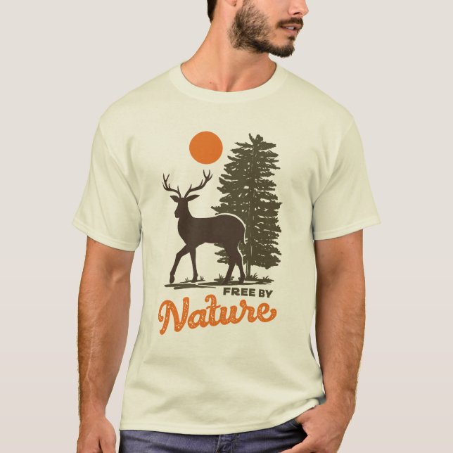 Frei nach Natur T-Shirt (Vorderseite)