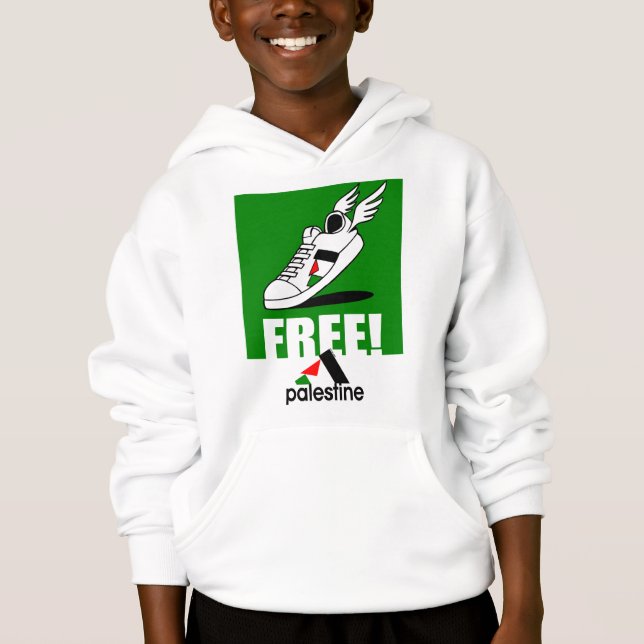 Frei! Palästina Hoodie (Vorderseite)