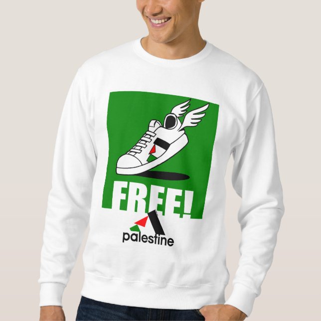 Frei! Palästina Sweatshirt (Vorderseite)