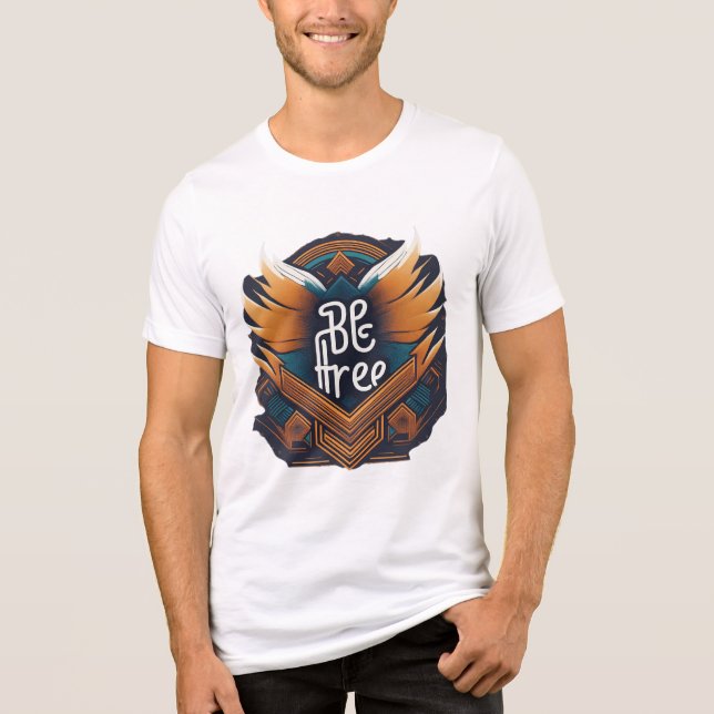 frei Tri-Blend shirt (Vorderseite)
