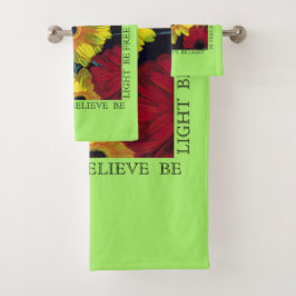 "Frei, Tuch-Set ZU SEIN" Badhandtuch Set