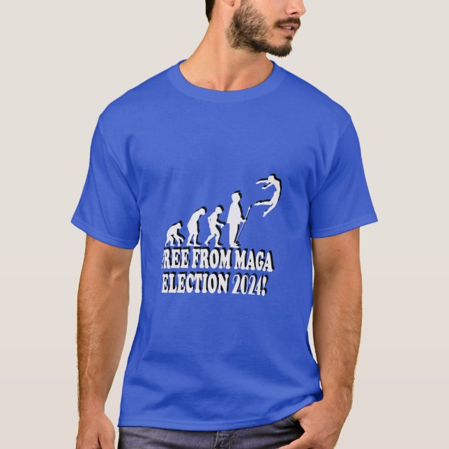 FREI VON DEN MAGA-WAHLEN 2024 T-Shirt (Vorderseite)