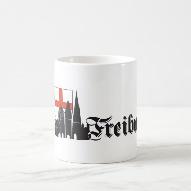 Freiburg by Historisches-Freiburg.de Tasse (Mittel)