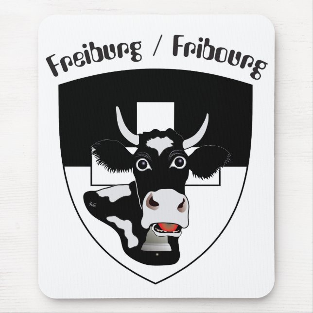 Freiburg / Fribourg Mauspad (Vorne)