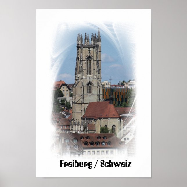Freiburg / Fribourg Poster (Vorne)