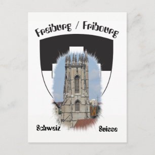 Freiburg / Fribourg Postkarte