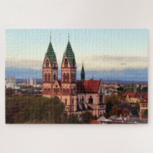 Freiburg Im Breisgau Deutschland. Puzzle