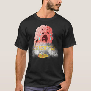 Freie Angry Brain T-Shirt