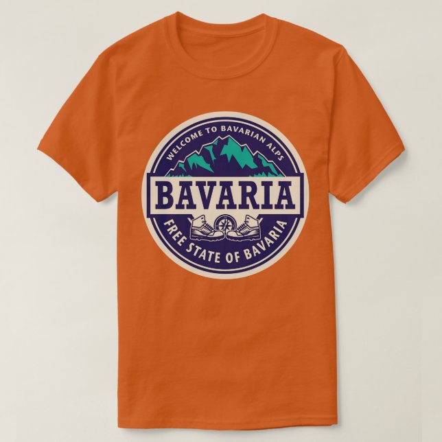 Freie bayerische Staat T-Shirt (Design vorne)