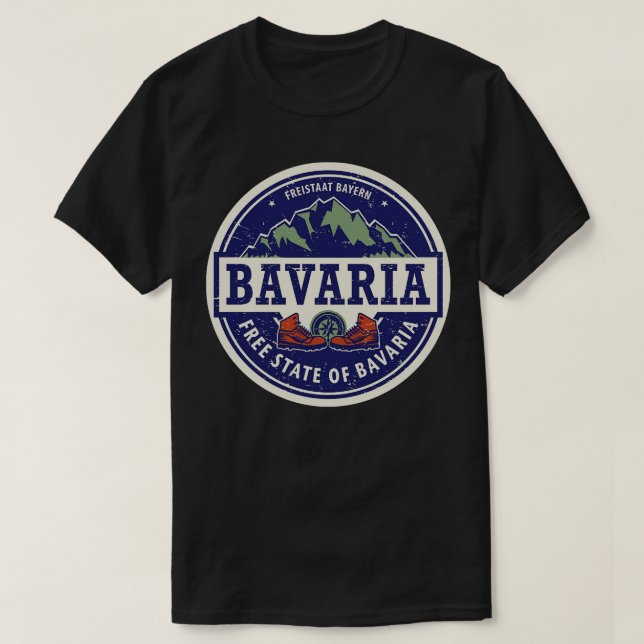 Freie bayerische Staat T-Shirt (Design vorne)
