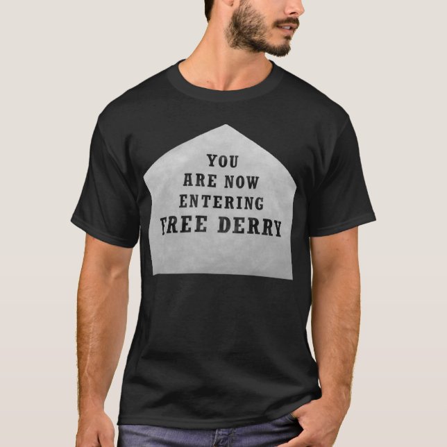 freie derry Ecke T-Shirt (Vorderseite)
