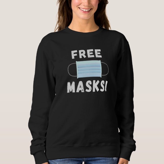 Freie Face-Masken Sweatshirt (Vorderseite)