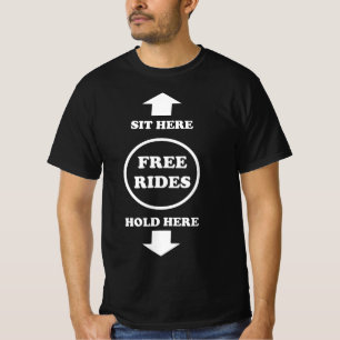 Freie Fahrten Schwarz T-Shirt