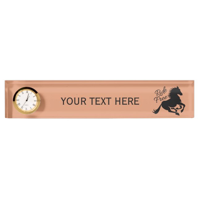 Freie Farbpalette Namensplakette (Vorderseite)